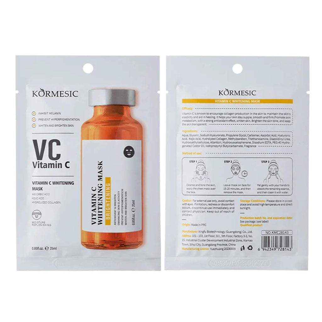 Kormesic Vitamin C Whitening Mask Brightening Skin Care
