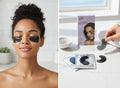 beauty 360 Charcoal Hydrogel Soothing Eye Masks 6 Count (3 Pair)