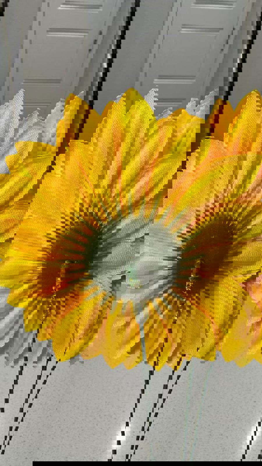 Artificial Sunflower Stems - Set of 3