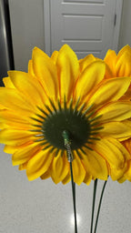 Artificial Sunflower Stems - Set of 5