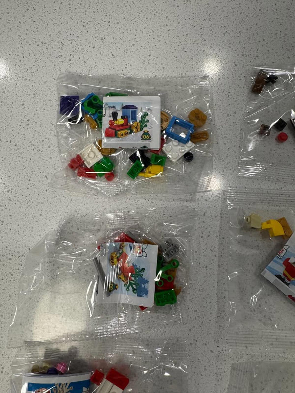Merry Christmas 6-in-1 Building Block Toy Set for Kids Age 6+