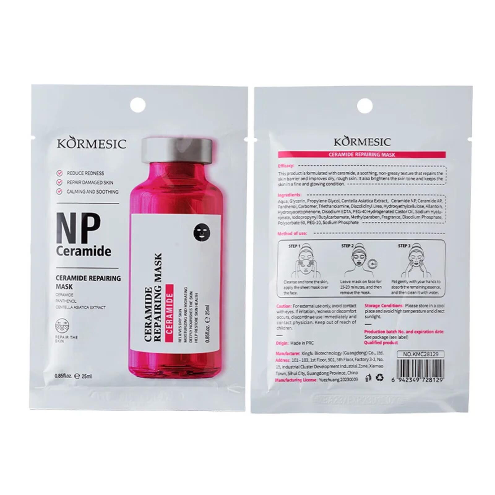 Kormesic NP Ceramide Repairing Mask Hydrating Skin Care