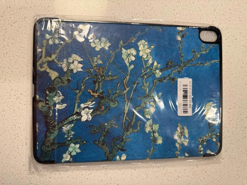 Floral Blue Protective Tablet Case Cover