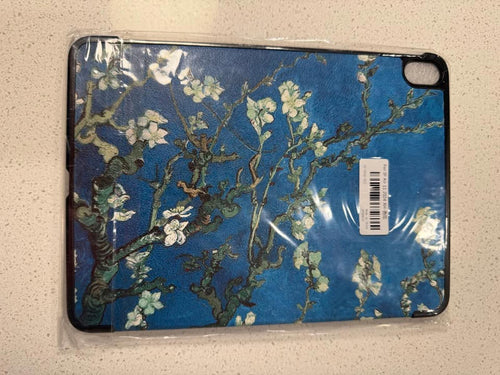 Floral Blue Protective Tablet Case Cover