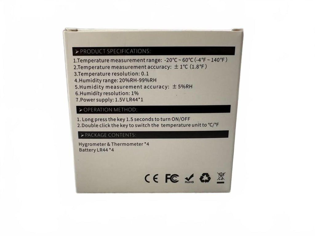 Generic Thermo-Hygrometer Digital Temperature and Humidity Meter