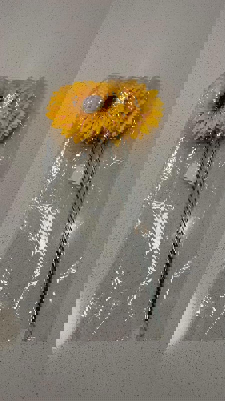 Artificial Sunflower Stems - Set of 3