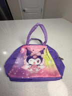 Sanrio Kuromi Mini Tote Bag Purple Pink Yellow