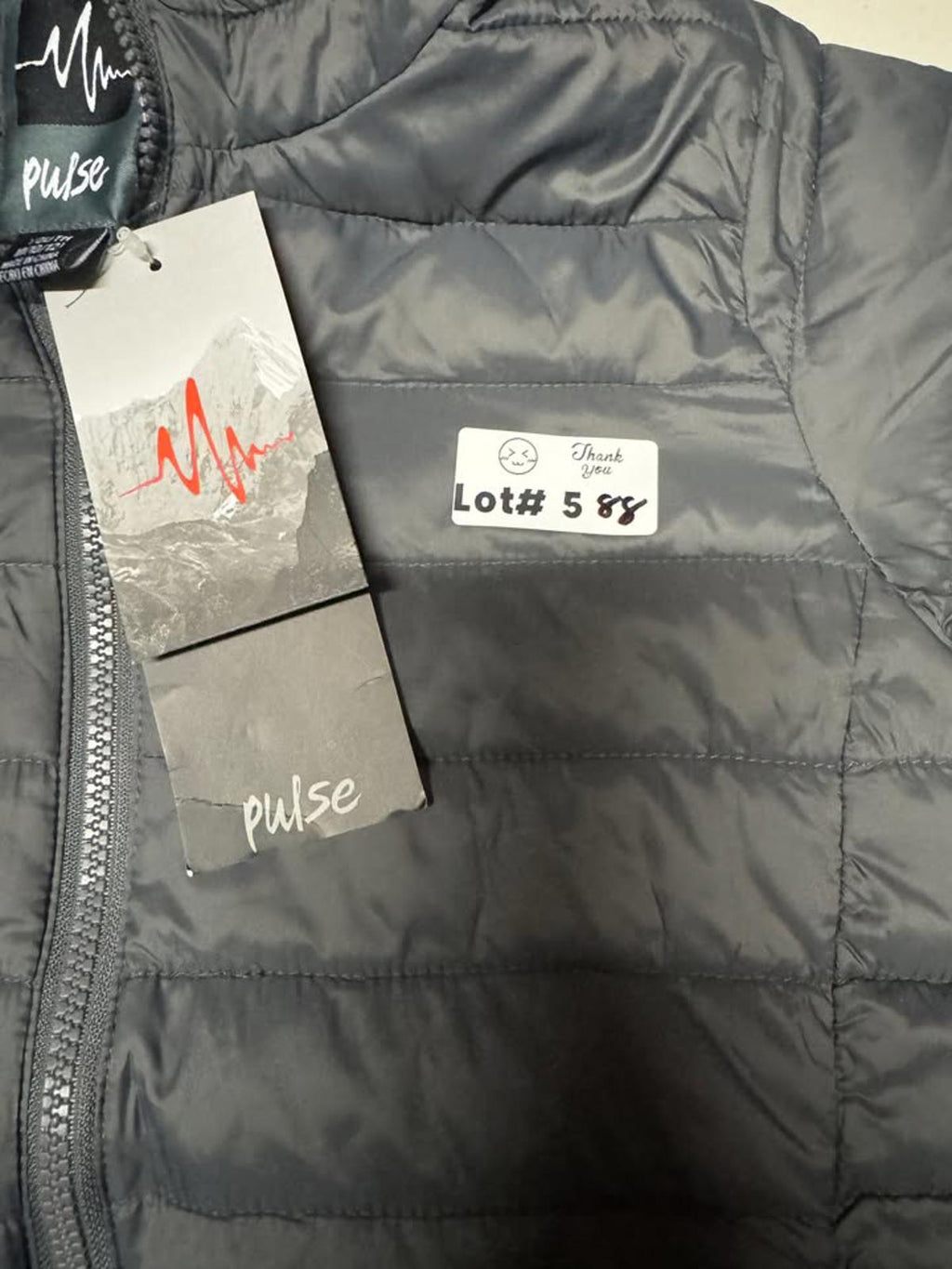 Pulse Men's Gray Hooded Puffer Jacket