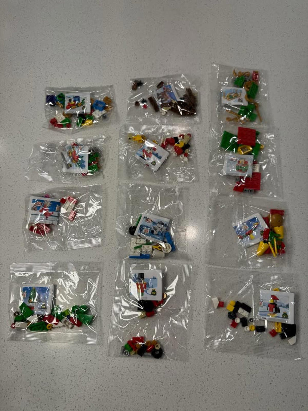 Merry Christmas 6-in-1 Building Block Toy Set for Kids Age 6+