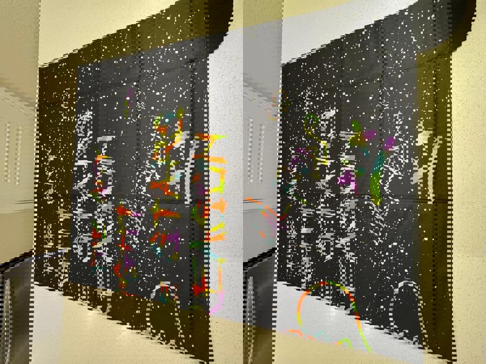 Decorative Wall Tapestry with Inspirational Quote