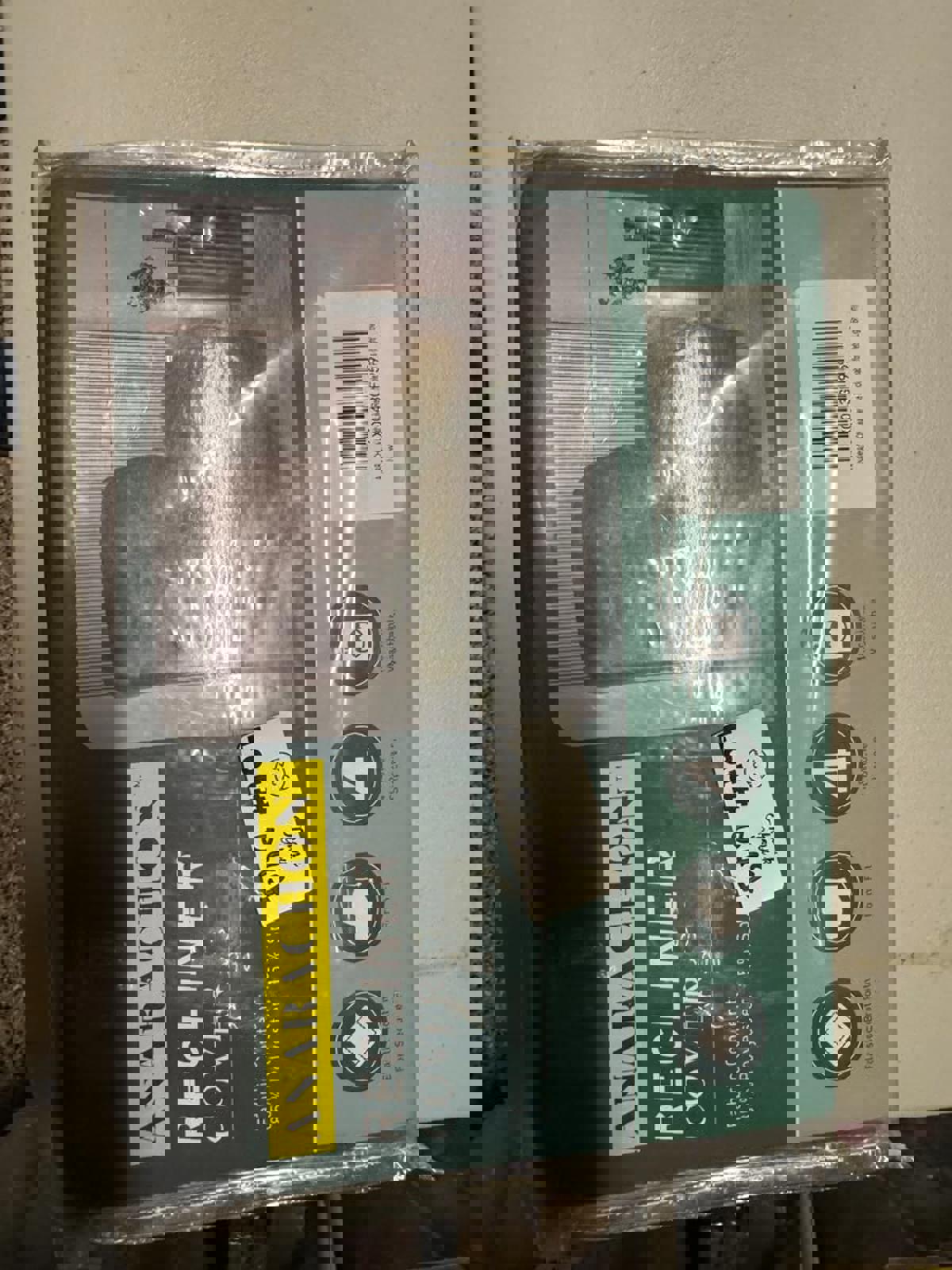 Anarachon Recliner Cover Taupe 85% Polyester 15% Spandex