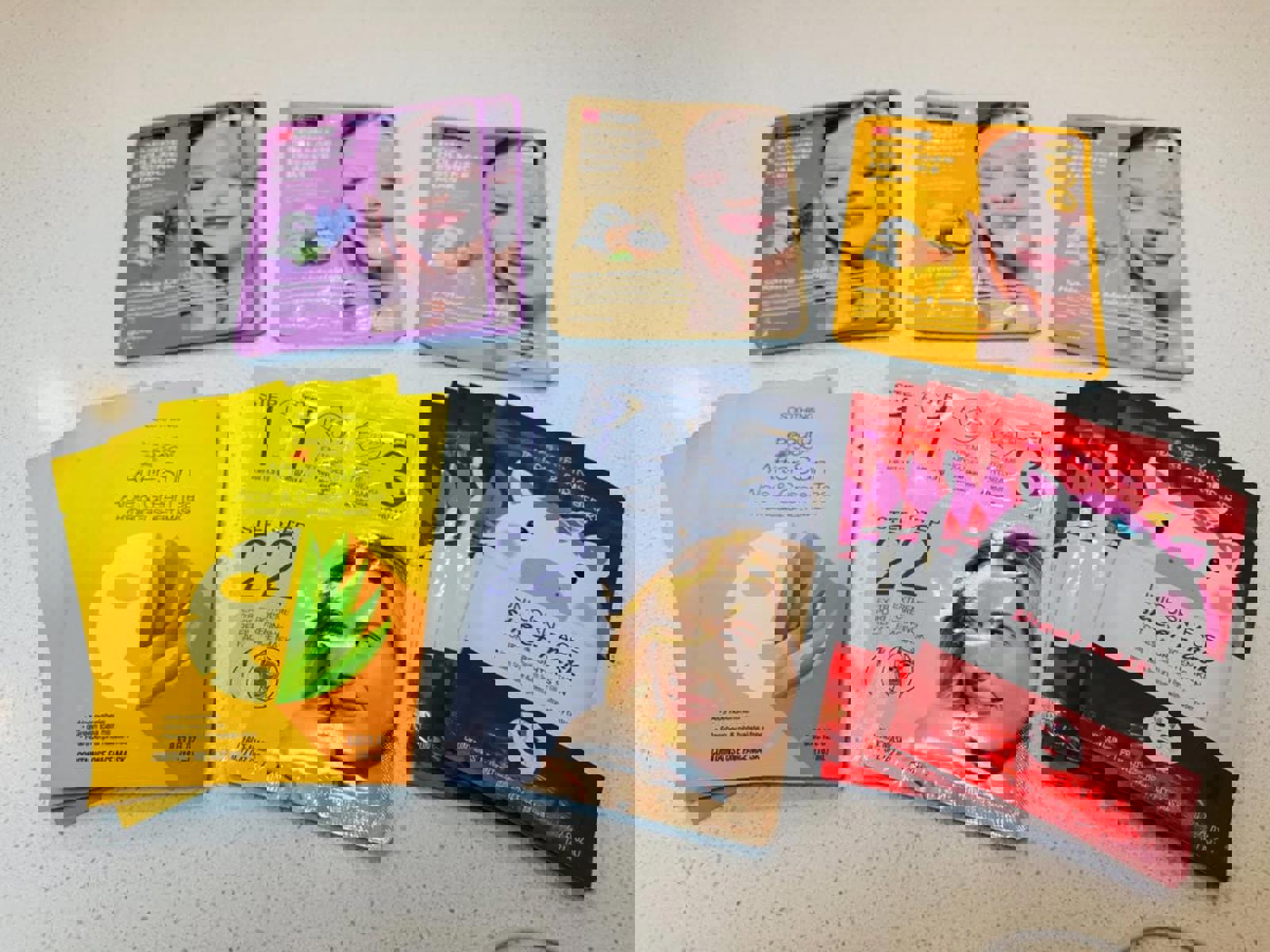 Beauty 360 After-Sun Aloe & Green Tea Hydrogel Sheet Mask Variety Pack