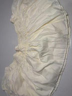 Tasty-Going Wrap Around Elastic Bed Skirt - Cream