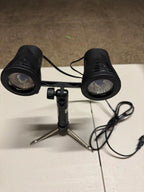 Dual Head Adjustable LED Work Light with Tripod Stand