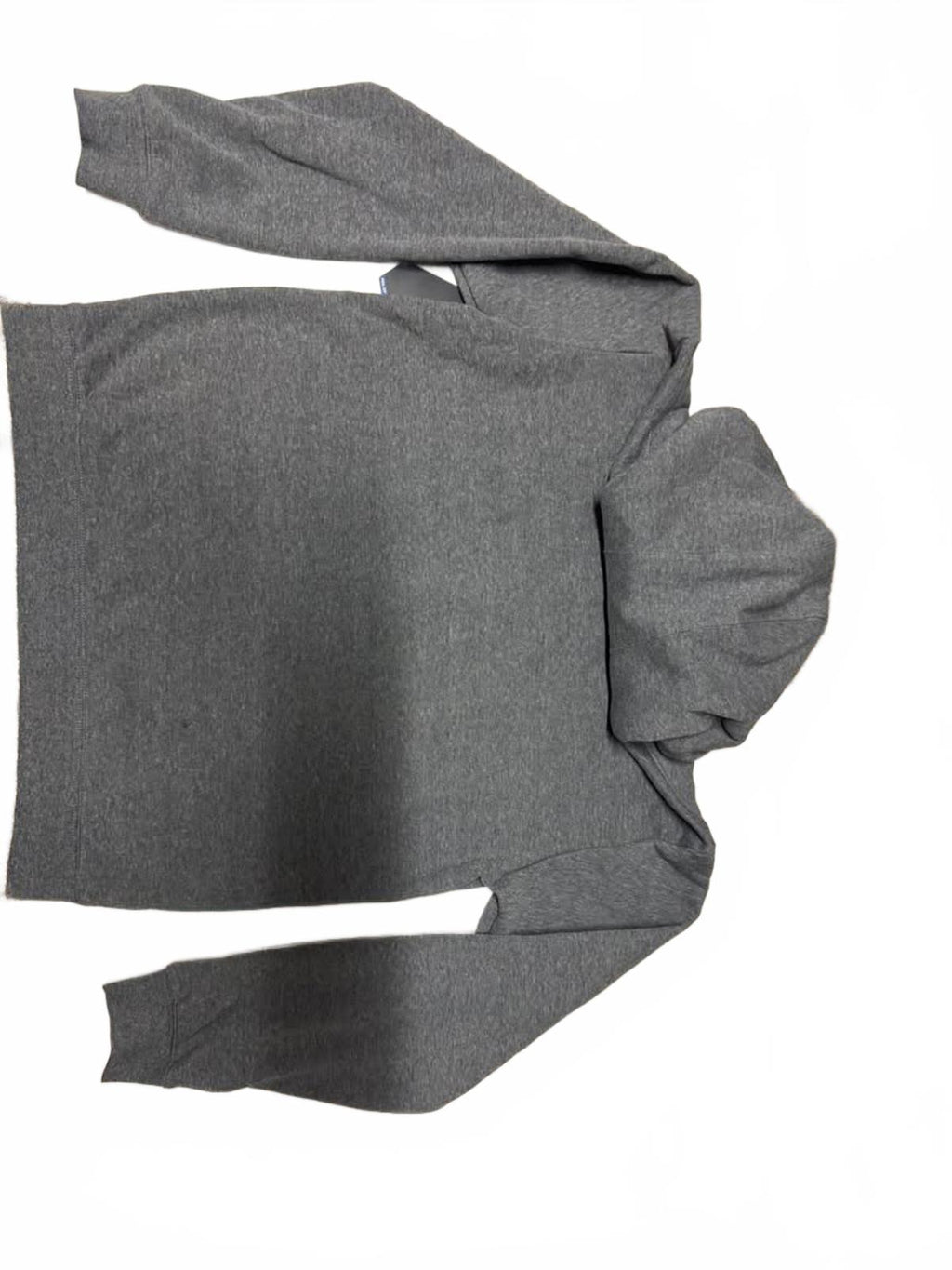 Essentials Men's Gray Full-Zip Hooded Sweatshirt