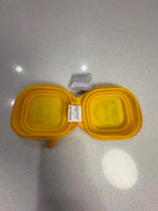 B.Duck Yellow Silicone Foldable Travel Container Case