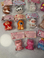 Valentine's Day Present Mini Animal Figurine Set