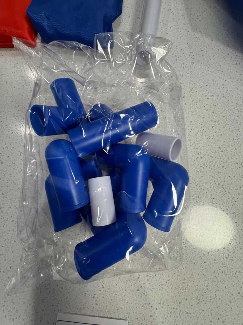 Bean Bag Toss Game Set with Poles and Bean Bags