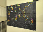 Decorative Wall Tapestry with Inspirational Quote