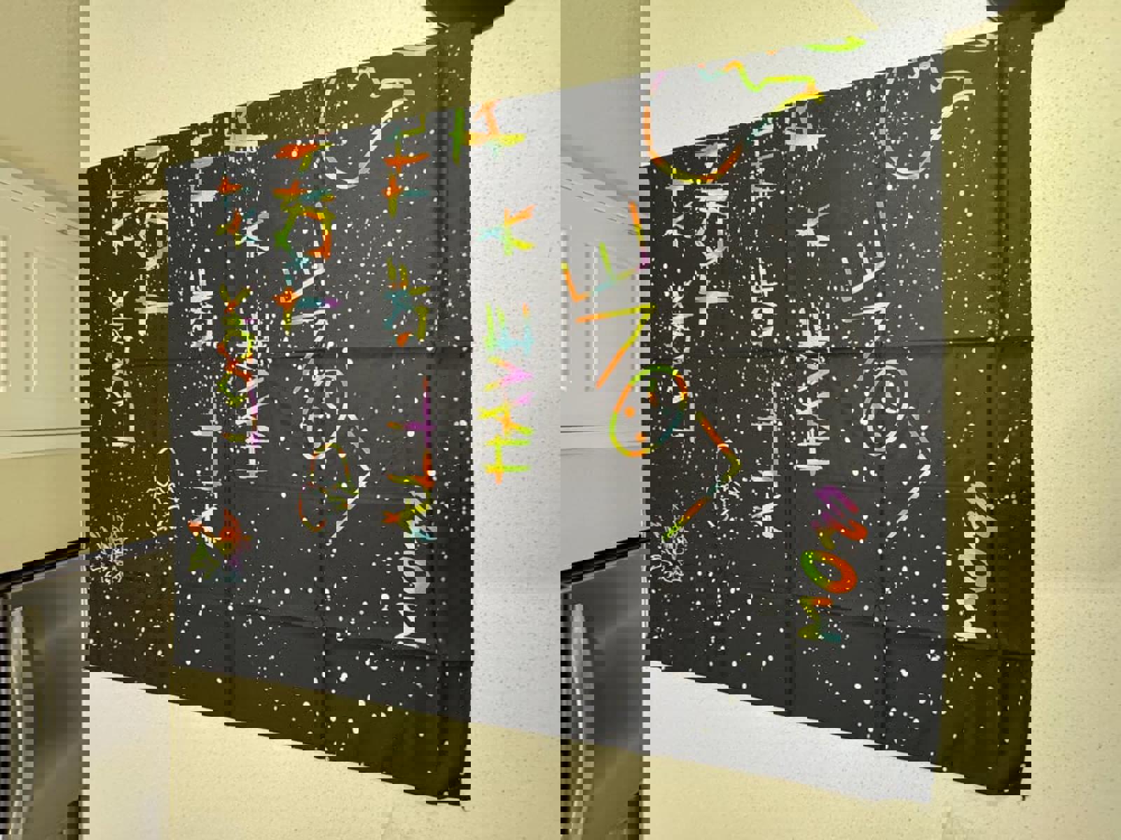 Decorative Wall Tapestry with Inspirational Quote