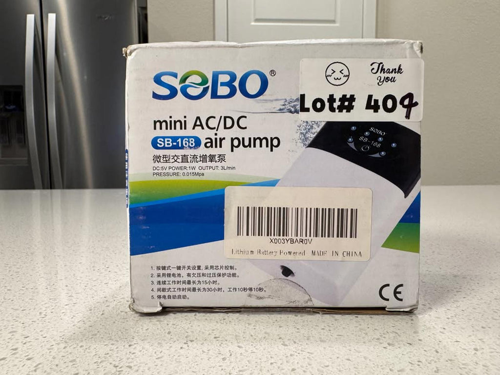 SOBO SB-168 Mini AC/DC Air Pump (Copy)