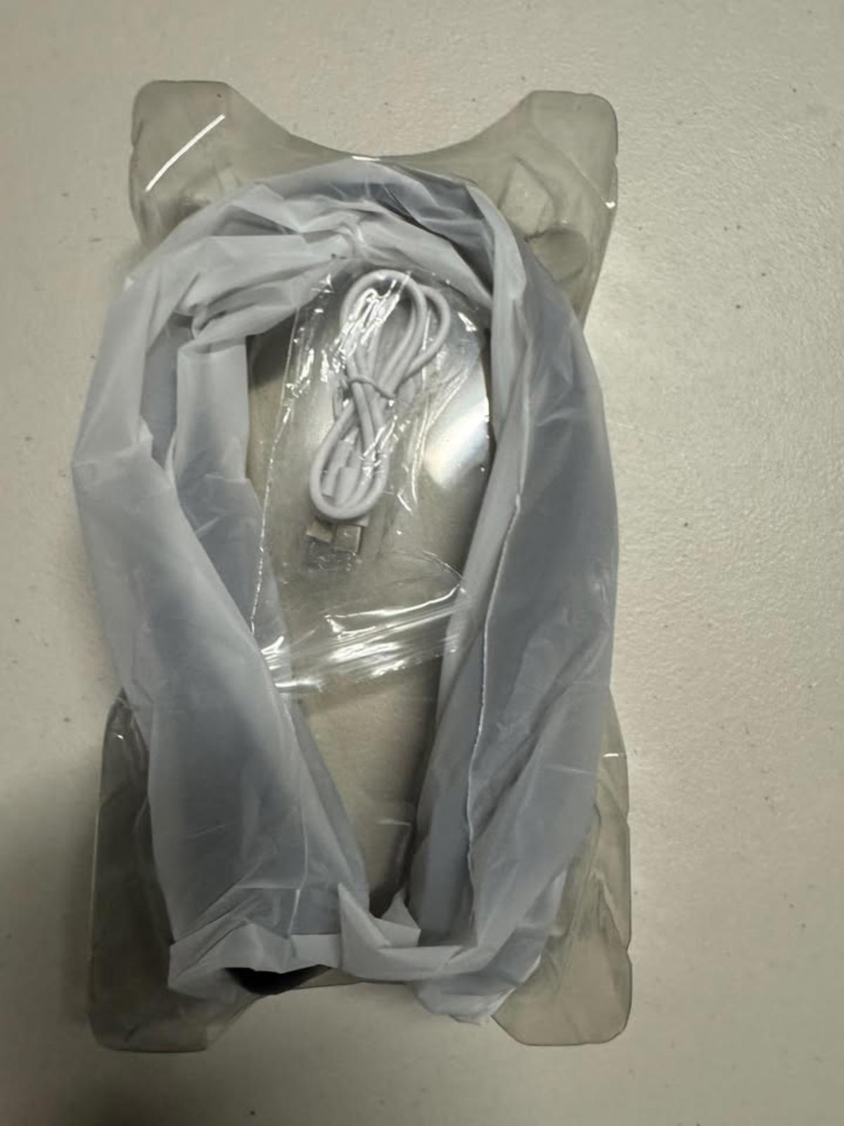 Leafless Hanging Neck Fan with Three-Speed LED and USB Charging