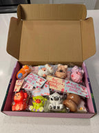 Valentine's Day Present Mini Animal Figurine Set