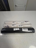 Set of 3  pet feeding mat - Black and White