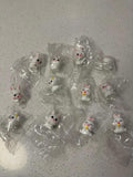Cute Mini Bunny Figurines Set of 13 for Collectors and Decor