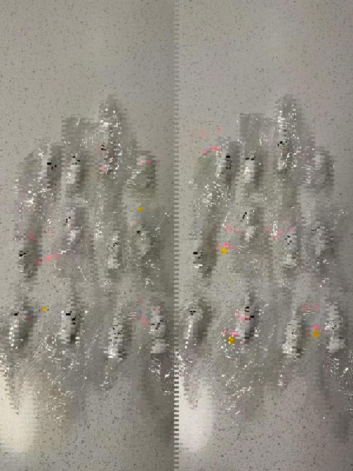 Cute Mini Bunny Figurines Set of 13 for Collectors and Decor