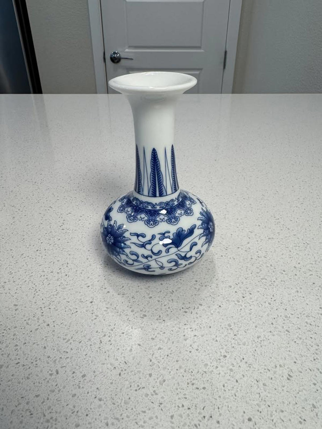 Blue and White Porcelain Decorative Vase