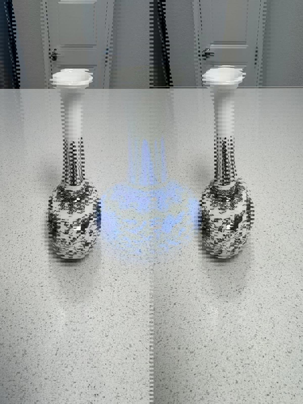 Blue and White Porcelain Decorative Vase