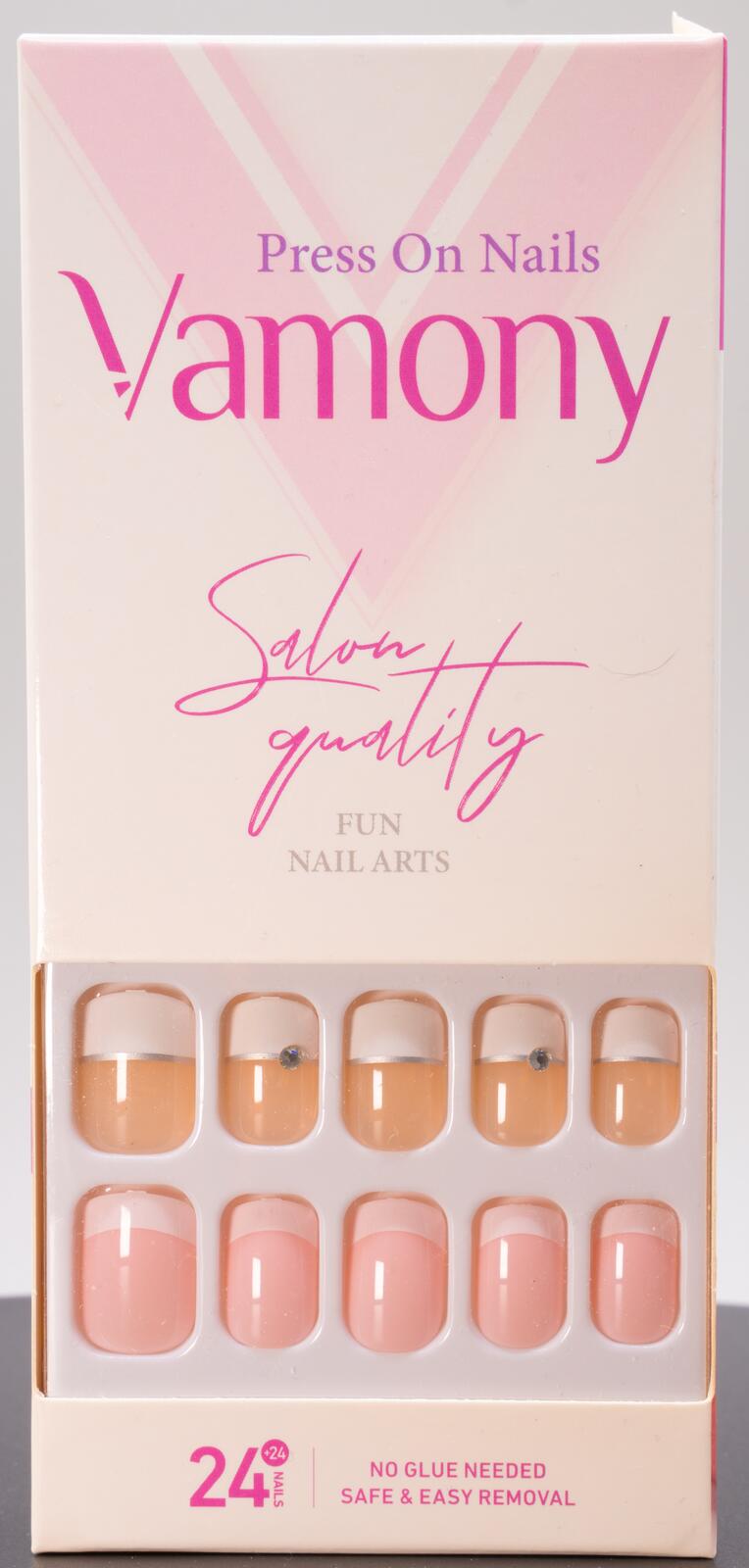 Vamony Press On Nails Salon Quality Fun Nail Arts