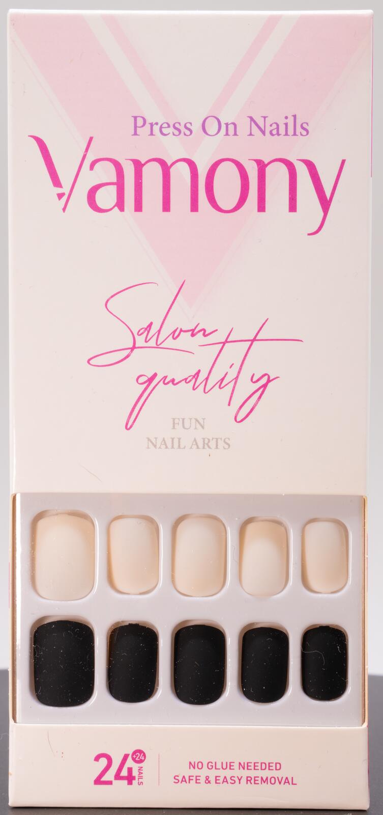Vamony Press On Nails Salon Quality Fun Nail Arts