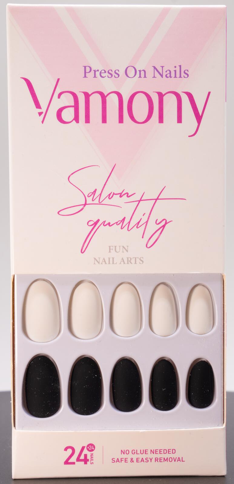 Vamony Press On Nails Salon Quality Fun Nail Arts