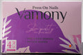 Vamony Press On Nails 4 Styles Easy Removal No Glue