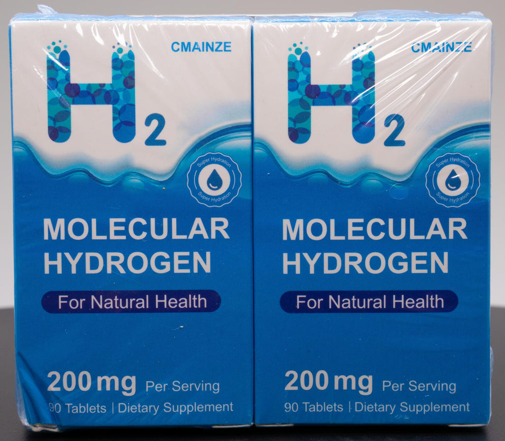 CMAINZE Molecular Hydrogen 200mg Dietary Supplement 90 Tablets