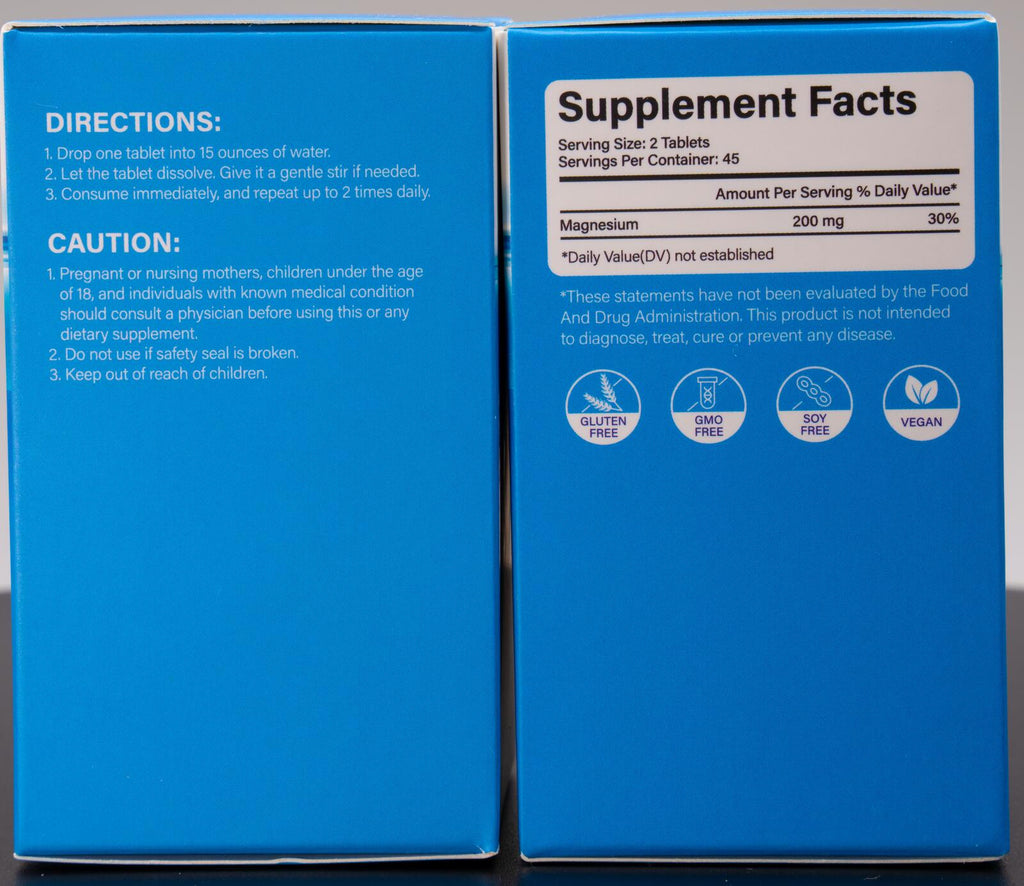 CMAINZE Molecular Hydrogen 200mg Dietary Supplement 90 Tablets