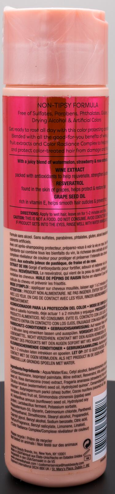 Hask Unwined Color Connoisseur Rosé Wine Color Protection Conditioner