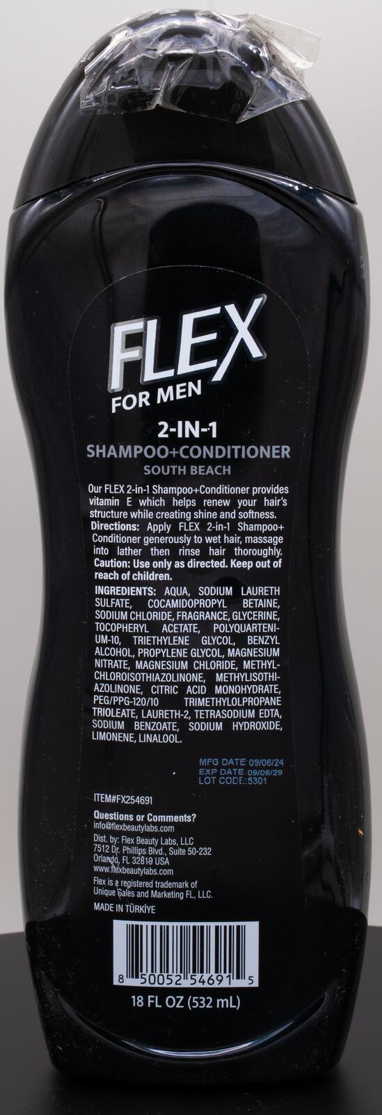 Flex 2-in-1 Shampoo + Conditioner for Men South Beach