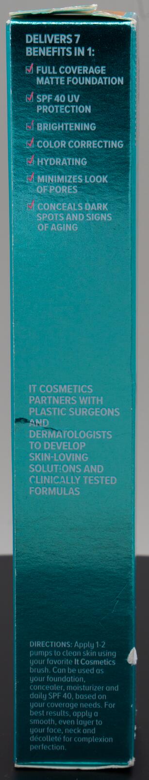 IT Cosmetics Your Skin But Better CC+ Oil-Free Matte Full Coverage Cream SPF 40,