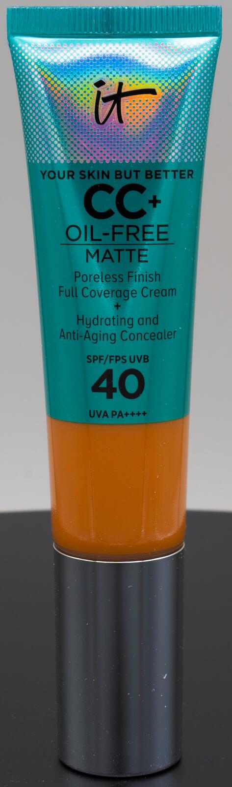 IT Cosmetics Your Skin But Better CC+ Oil-Free Matte Full Coverage Cream SPF 40,