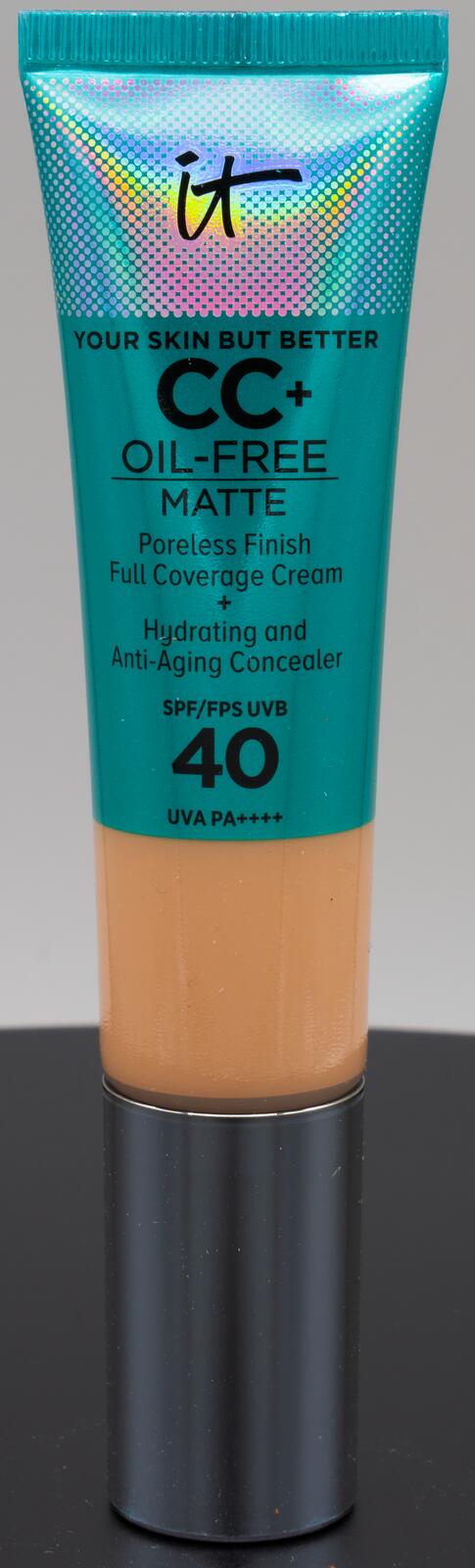 IT Cosmetics Your Skin But Better CC+ Oil-Free Matte Full Coverage Cream SPF 40,