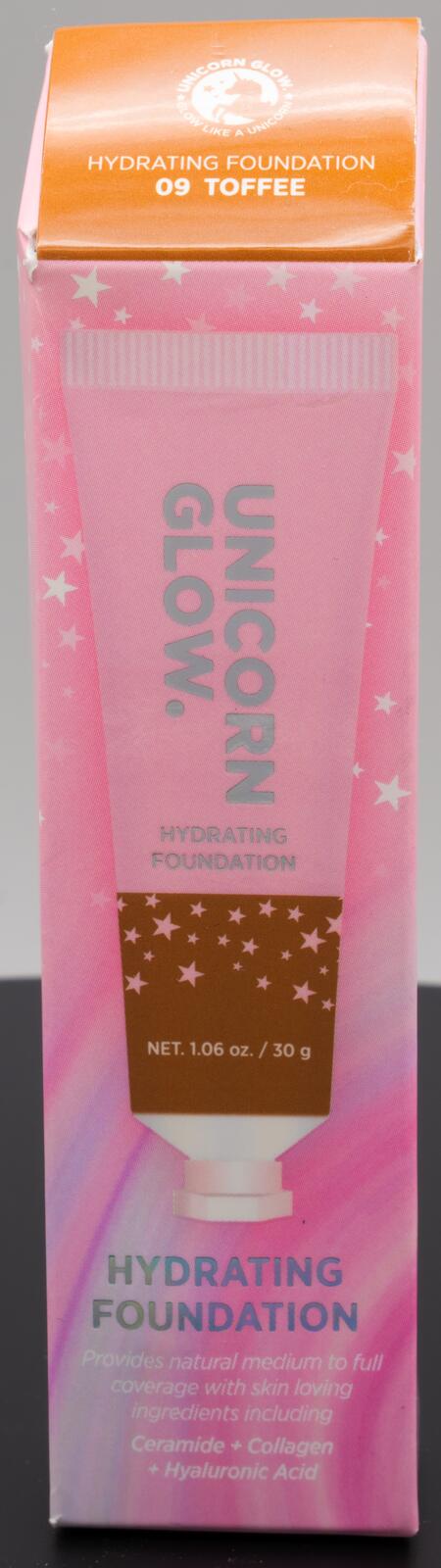 L.O.C.K. Unicorn Glow Hydrating Foundation 09 Toffee - 1.06 oz