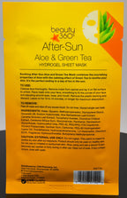 beauty 360 After-Sun Aloe & Green Tea Hydrogel Sheet Mask