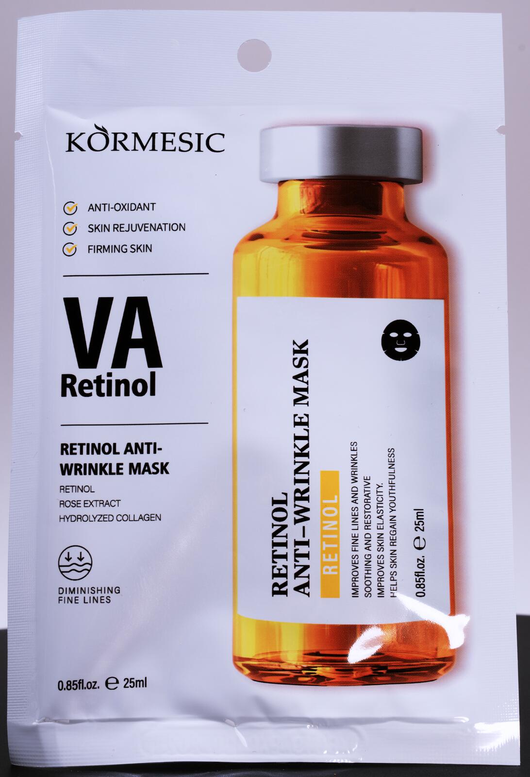 Kormesic VA Retinol Anti-Wrinkle Mask 25ml Hydrating Skin Care