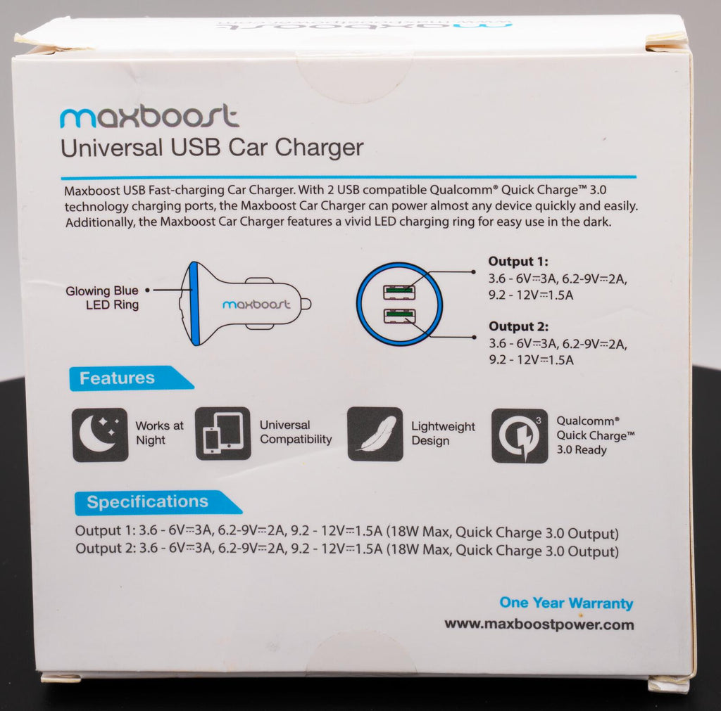 Maxboost Universal Car Charger