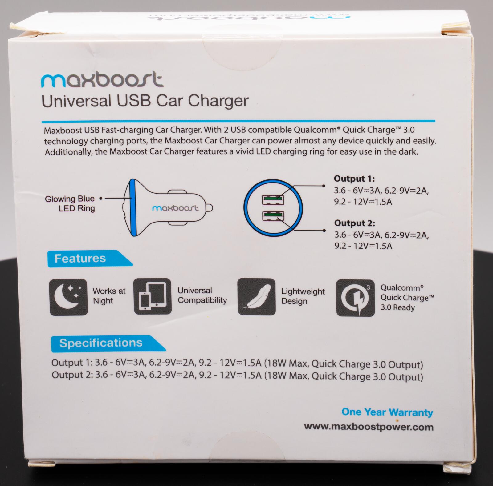 Maxboost Universal Car Charger