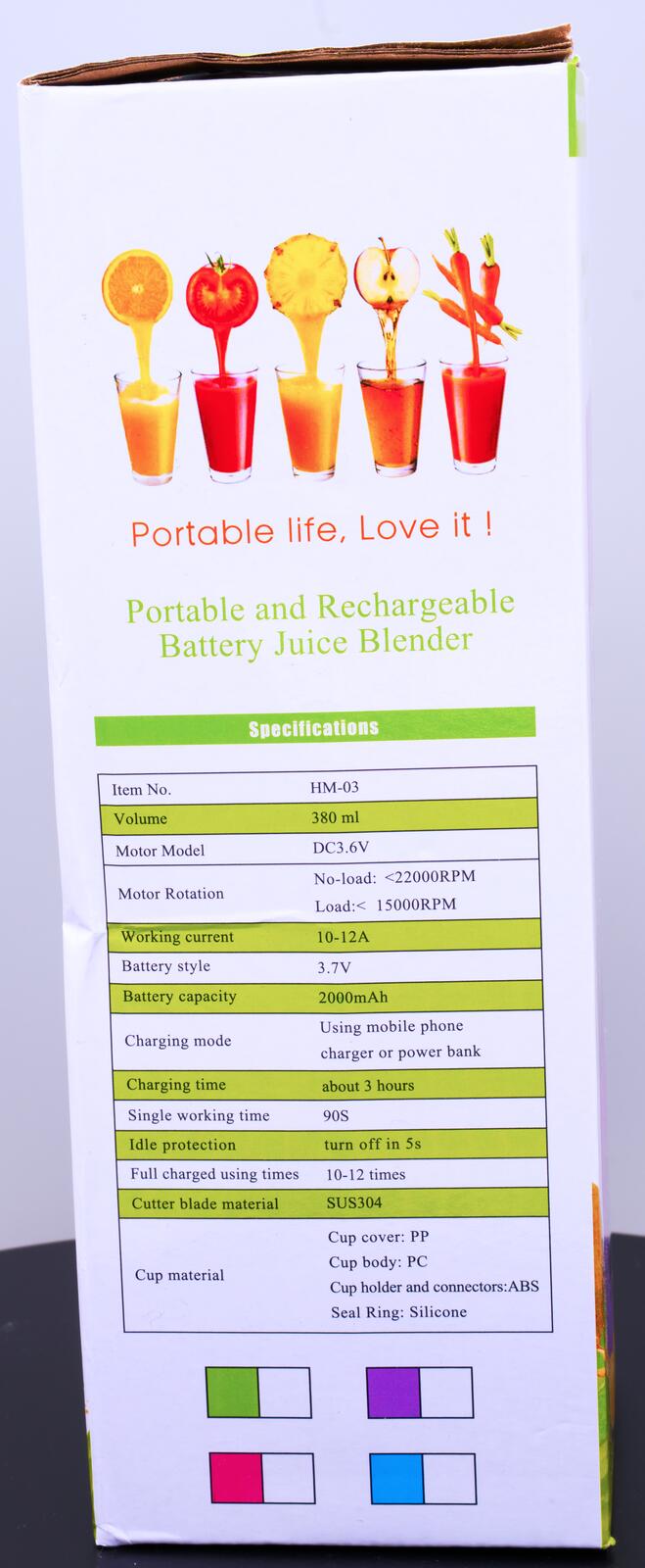 HM-03 Portable Juice Blender