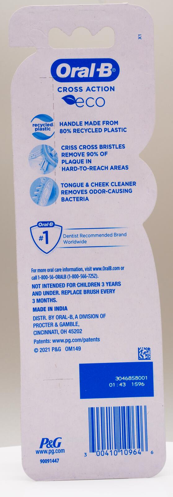 Oral-B CrossAction ECO (2pk)